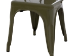 ΚΑΡΕΚΛΑ ΜΕΤΑΛΛΙΚΗ MELITA-PRO HM8641.43 ΣΕ DARK OLIVE GREEN 43x50x82Υεκ.