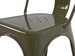 ΚΑΡΕΚΛΑ ΜΕΤΑΛΛΙΚΗ MELITA-PRO HM8641.43 ΣΕ DARK OLIVE GREEN 43x50x82Υεκ.