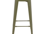 ΣΚΑΜΠΟ ΜΠΑΡ ΜΕΤΑΛΛΙΚΟ MELITA-PRO HM8642.43 ΣΕ DARK OLIVE 43x43x78Υεκ.