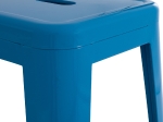 ΣΚΑΜΠΟ ΜΠΑΡ ΜΕΤΑΛΛΙΚΟ MELITA-PRO HM8642.48 ΣΕ ΜΠΛΕ 43x43x78Υεκ.