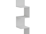 ΕΠΙΤΟΙΧΙΑ ΓΩΝΙΑΚΗ ΡΑΦΙΕΡΑ ILLUSION HM8935.12 ΜΕΛΑΜΙΝΗ ΣΕ ΛΕΥΚΟ 25x25x105,4Υεκ.