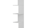 ΕΠΙΤΟΙΧΙΑ ΓΩΝΙΑΚΗ ΡΑΦΙΕΡΑ ILLUSION HM8935.12 ΜΕΛΑΜΙΝΗ ΣΕ ΛΕΥΚΟ 25x25x105,4Υεκ.