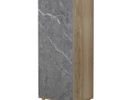 ΠΑΠΟΥΤΣΟΘΗΚΗ-ΝΤΟΥΛΑΠΙ ALVARO HM8954.12 ΜΕΛΑΜΙΝΗ SONAMA-STONE TEXTURE 50Χ38Χ135Yεκ.