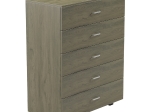 ΣΥΡΤΑΡΙΕΡΑ ΜΕΛΑΜΙΝΗΣ THORG ME 5 ΣΥΡΤΑΡΙΑ DARK OLIVE HM8995.05 80Χ40Χ100Y εκ.