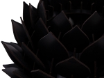 ΦΩΤΙΣΤΙΚΟ CACTI MDF ΣΕ ΧΡΩΜΑ ΜΑΥΡΟ E27 HM9205.03 Φ39x34-104Y εκ.