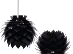 ΦΩΤΙΣΤΙΚΟ CACTI MDF ΣΕ ΧΡΩΜΑ ΜΑΥΡΟ E27 HM9205.03 Φ39x34-104Y εκ.