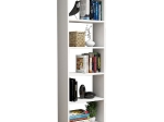 ΒΙΒΛΙΟΘΗΚΗ CLASSIKER HM9226.11 ΜΕΛΑΜΙΝΗΣ ΛΕΥΚH 48,5x22x160Υεκ.