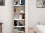 ΒΙΒΛΙΟΘΗΚΗ CLASSIKER HM9226.12 ΜΕΛΑΜΙΝΗΣ SONΟMA-ΛΕΥΚΟ 48,5x22x160Υεκ.