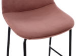 ΣΚΑΜΠΟ VINCENT HM9298.12 ΜΕΣ. ΥΨΟΥΣ ΣΑΠΙΟ ΜΗΛΟ ΒΕΛΟΥΔΟ ΜΕ ΜΕΤΑΛΛΙΚΑ ΠΟΔΙΑ 47x51x96 εκ.