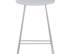 ΣΚΑΜΠΟ ΜΠΑΡ NAILA HM9299.01 ΛΕΥΚΟ ΜΕΣΑΙΟΥ ΥΨΟΥΣ 44x44x74Yεκ.