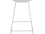 ΣΚΑΜΠΟ ΜΠΑΡ NAILA HM9299.01 ΛΕΥΚΟ ΜΕΣΑΙΟΥ ΥΨΟΥΣ 44x44x74Yεκ.