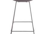 ΣΚΑΜΠΟ ΜΠΑΡ NAILA HM9299.10 ΓΚΡΙ ΜΕΣΑΙΟΥ ΥΨΟΥΣ 44x44x74Yεκ.