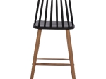 ΣΚΑΜΠΟ ΜΠΑΡ VANESSA ΜΑΥΡΟ ΜΕΣΑΙΟΥ ΥΨΟΥΣ HM9300.02  43x45x97Υεκ.