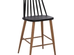 ΣΚΑΜΠΟ ΜΠΑΡ VANESSA ΜΑΥΡΟ ΜΕΣΑΙΟΥ ΥΨΟΥΣ HM9300.02  43x45x97Υεκ.