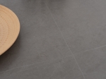 ΤΡΑΠΕΖΙ ΤΡΑΠΕΖΑΡΙΑΣ SYNTEC HM9308.03 SINTERED STONE ΓΚΡΙ ΜΕΤΑΛΛΙΚΑ ΠΟΔΙΑ 160x90x75Υεκ.