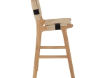 ΣΚΑΜΠΟ ΜΕΣΑΙΟΥ ΥΨΟΥΣ HM9325.01 RUBBERWOOD & ΣΧΟΙΝΙ-ΦΥΣΙΚΟ RUSTIC 45x46x95Υεκ.