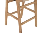 ΣΚΑΜΠΟ ΜΕΣΑΙΟΥ ΥΨΟΥΣ HM9325.01 RUBBERWOOD & ΣΧΟΙΝΙ-ΦΥΣΙΚΟ RUSTIC 45x46x95Υεκ.