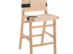 ΣΚΑΜΠΟ ΜΕΣΑΙΟΥ ΥΨΟΥΣ HM9325.01 RUBBERWOOD & ΣΧΟΙΝΙ-ΦΥΣΙΚΟ RUSTIC 45x46x95Υεκ.