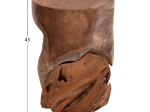 ΒΟΗΘΗΤΙΚΟ ΣΚΑΜΠΟ/ΤΡΑΠΕΖΑΚΙ STOMP HM9350.11 ΞΥΛΟ TEAK-ΦΥΣΙΚΟ Φ30x45Υεκ.