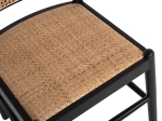 ΚΑΡΕΚΛΑ ΑΠΟ ΟΞΙΑ ΣΕ ΜΑΥΡΟ-RATTAN ΜΠΕΖ HM9407.02 43x50x87 εκ.