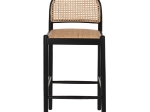 ΣΚΑΜΠΟ ΑΠΟ ΟΞΙΑ-RATTAN ΑΨΙΔΑ ΠΛΑΤΗ ΜΑΥΡΟ 43,5x50x98ΥεκHM9408.02