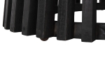 ΤΡΑΠΕΖΙ ΤΡΑΠΕΖΑΡΙΑΣ FRANTZ HM9457.12 ΜΑΣΙΦ MINDI ΞΥΛΟ ΣΕ ΜΑΥΡΟ Φ150x75Υεκ