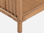 ΒΙΒΛΙΟΘΗΚΗ HM9552 ΑΠΟ ΦΥΣΙΚΟ RATTAN ΣΕ ΦΥΣΙΚΟ ΧΡΩΜΑ 80x40x182Υεκ.
