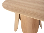 ΤΡΑΠΕΖΙ ΟΒΑΛ DENTY HM9611.01 MDF ΜΕ ΚΑΠΛΑΜΑ ΔΡΥΟΣ-ΦΥΣΙΚΟ ΟΑΚ 240x120x75Υεκ.