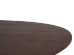 ΤΡΑΠΕΖΙ ΟΒΑΛ DENTY HM9611.02 MDF ΜΕ ΚΑΠΛΑΜΑ ΔΡΥΟΣ-ΚΑΡΥΔΙ ΧΡΩΜΑ 240x120x75Υεκ.