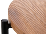 ΒΟΗΘΗΤΙΚΟ ΤΡΑΠΕΖΙ SYLO HM9618.01 MDF ΣΕ ΦΥΣΙΚΟ-ΜΑΥΡΟ ΜΕΤΑΛΛΟ Φ44x66Υεκ.