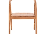 ΠΟΛΥΘΡΟΝΑ DEUS NEW HM9621.11 ΞΥΛΟ TEAK ΣΕ ΦΥΣΙΚΟ 54x54,5x78,5Υεκ.