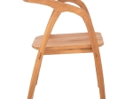ΠΟΛΥΘΡΟΝΑ DEUS NEW HM9621.11 ΞΥΛΟ TEAK ΣΕ ΦΥΣΙΚΟ 54x54,5x78,5Υεκ.