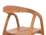 ΠΟΛΥΘΡΟΝΑ DEUS NEW HM9621.11 ΞΥΛΟ TEAK ΣΕ ΦΥΣΙΚΟ 54x54,5x78,5Υεκ.