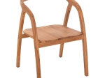 ΠΟΛΥΘΡΟΝΑ DEUS NEW HM9621.11 ΞΥΛΟ TEAK ΣΕ ΦΥΣΙΚΟ 54x54,5x78,5Υεκ.