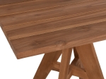 ΤΡΑΠΕΖΙ LEO HM9622.11 ΤΕΤΡΑΓΩΝΟ ΜΑΣΙΦ ΞΥΛΟ ΤΕΑΚ 80X80x75Υεκ.