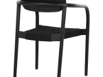 ΠΟΛΥΘΡΟΝΑ OSLO HM9636.12 ΞΥΛΟ TEAK ΜΑΥΡΟ & ΜΑΥΡΟ ΣΧΟΙΝΙ 55x54x80Yεκ.