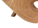 ΠΟΛΥΘΡΟΝΑ CURVY LOUNGE HM9645.01 ΑΠΟ RATTAN ΣΕ ΦΥΣΙΚΗ ΑΠΟΧΡΩΣΗ 63x128x97Y εκ.