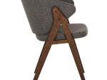 ΚΑΡΕΚΛΑ HANA HM9746.02 RUBBERWOOD ΣΕ ΚΑΡΥΔΙ ΧΡΩΜΑ-ΓΚΡΙ ΥΦΑΣΜΑ 55x60x84Yεκ.