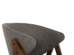 ΚΑΡΕΚΛΑ HANA HM9746.02 RUBBERWOOD ΣΕ ΚΑΡΥΔΙ ΧΡΩΜΑ-ΓΚΡΙ ΥΦΑΣΜΑ 55x60x84Yεκ.