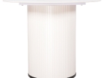 ΤΡΑΠΕΖΙ ΤΡΑΠΕΖΑΡΙΑΣ CORBY HM9771.01 12mmΚΕΡΑΜΙΚΟ ΛΕΥΚΟ ΜΑΡΜΑΡΟ-MDF ΛΕΥΚΟ 180x90x76Υ εκ.