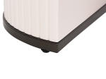 ΤΡΑΠΕΖΙ ΤΡΑΠΕΖΑΡΙΑΣ CORBY HM9771.01 12mmΚΕΡΑΜΙΚΟ ΛΕΥΚΟ ΜΑΡΜΑΡΟ-MDF ΛΕΥΚΟ 180x90x76Υ εκ.