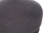ΣΚΑΜΠΟ ΜΕ ΠΛΑΤΗ ΠΕΡΙΣΤΡΕΦΟΜΕΝΟ KRIVIO HM9775.01 ΓΚΡΙ TEDDY ΥΦΑΣΜΑ 52x53x60Yεκ.