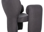 ΠΟΛΥΘΡΟΝΑ HARTT HM9777.01 ΓΚΡΙ TEDDY ΥΦΑΣΜΑ 84x74x87Yεκ.