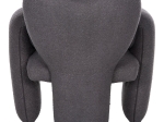 ΠΟΛΥΘΡΟΝΑ HARTT HM9777.01 ΓΚΡΙ TEDDY ΥΦΑΣΜΑ 84x74x87Yεκ.