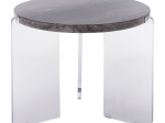 ΤΡΑΠΕΖΙ ΣΑΛΟΝΙΟΥ ACRYCON HM9780.01 MDF ME ΥΔΑΤΟΑΠΩΘΗΤΙΚΗ ΕΠΙΣΤΡΩΣΗ-ΑΚΡΥΛΙΚΑ ΠΟΔΙΑ Φ64x51Yεκ.