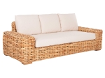 ΚΑΝΑΠΕΣ ΤΡΙΘΕΣΙΟΣ ΕΞ.ΧΩΡΟΥ TROPEL HM9808 ΞΥΛΟ MANGO-RATTAN ΦΥΣΙΚΟ-ΛΕΥΚΑ ΜΑΞΙΛΑΡΙΑ 216x88x85Υεκ