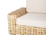 ΚΑΝΑΠΕΣ 2-ΘΕΣΙΟΣ TROPEL HM9809 ΞΥΛΟ MANGO-RATTAN ΦΥΣΙΚΟ-ΛΕΥΚΑ ΜΑΞΙΛΑΡΙΑ 192x88x70-85Υεκ.