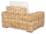 ΠΟΛΥΘΡΟΝΑ TROPEL HM9810 ΞΥΛΟ MANGO-RATTAN ΦΥΣΙΚΟ-ΛΕΥΚΑ ΜΑΞΙΛΑΡΙΑ 110x88x70-85Υεκ.