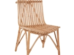 ΚΑΡΕΚΛΑ ΕΞΩΤ.ΧΩΡΟΥ CELLION HM9812.01 ΡΑΒΔΟΙ RATTAN ΣΕ ΦΥΣΙΚΟ ΧΡΩΜΑ 76x72x83Υεκ.