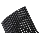 ΚΑΡΕΚΛΑ ΕΞΩΤ.ΧΩΡΟΥ CELLION HM9812.02 ΡΑΒΔΟΙ RATTAN ΣΕ ΜΑΥΡΟ ΧΡΩΜΑ 76x72x83Υεκ.